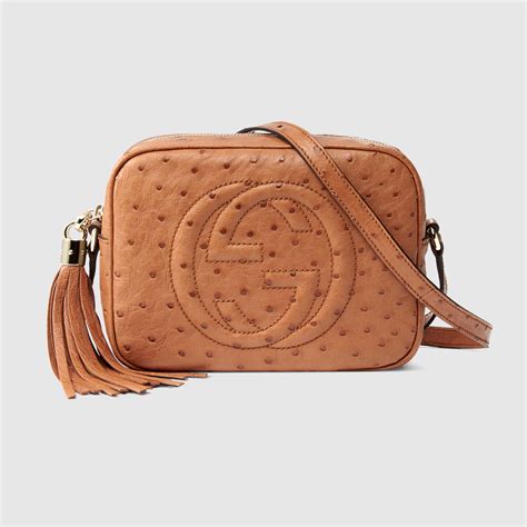 gucci soho ostrich bag|gucci clothing line.